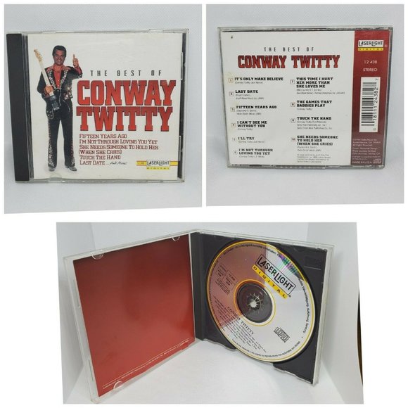 The Best of Conway Twitty by Conway Twitty (CD, Oct-1994, Laserlight) - Picture 1 of 6